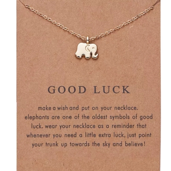 Fashion Jewelry Jewelry - GOOD LUCK ELEPHANT NECKLACE